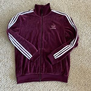 Adidas Velour M Track Jacket